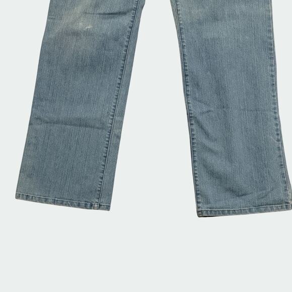 Chicos Jeans Size 3 14-16 Straight Leg Denim Regular Blue Light Wash - Picture 5 of 9